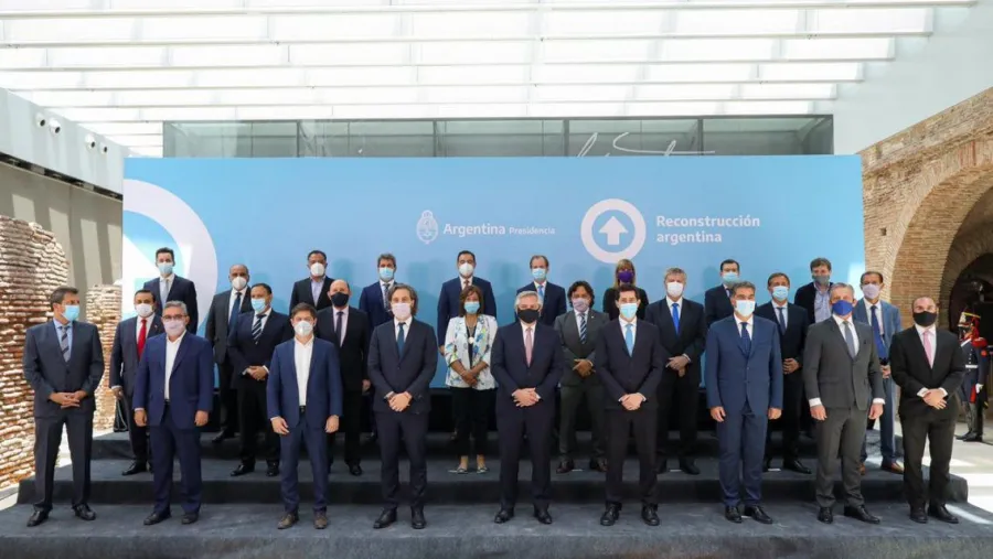 Fernández con gobernadores 