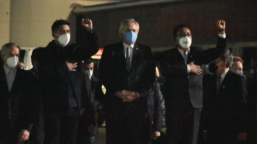 Fernández en Bolivia