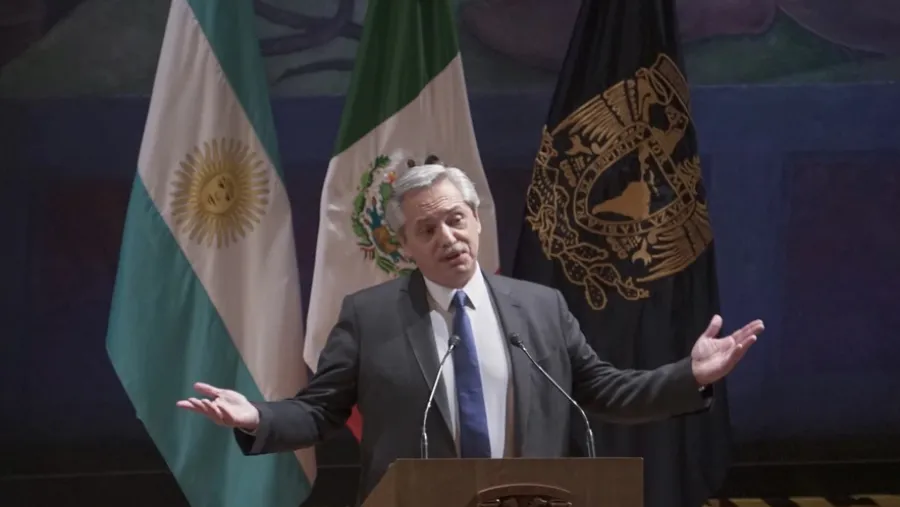 Alberto Fernández en México Alberto Fernández en México