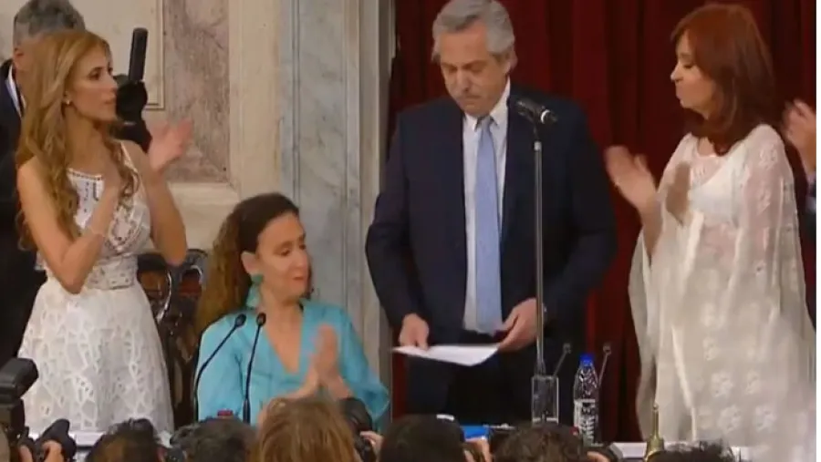 Alberto Fernández juró como Presidente de la Nación 