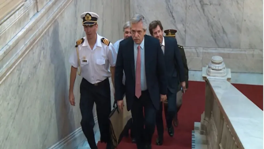Fernández en Casa Rosada