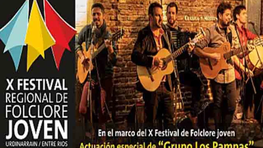 Los Pampas Festival Folclore Joven Urdinarrain