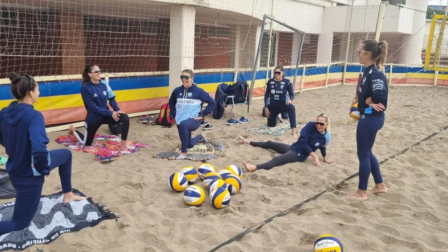 Beach Volley: la entrerriana Ana Gallay se prepara en Mar del Plata para los Juegos Odesur