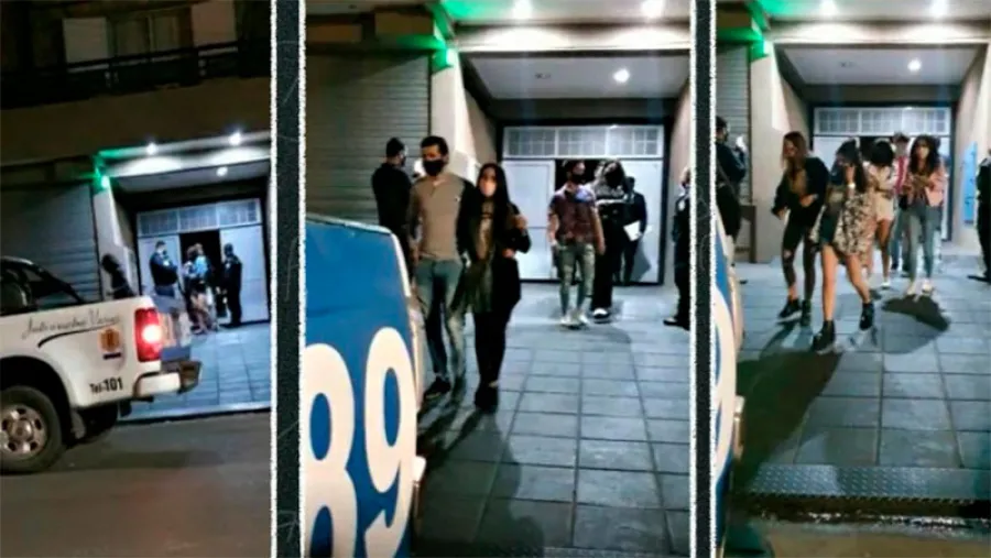 fiestas ilegales en Concordia