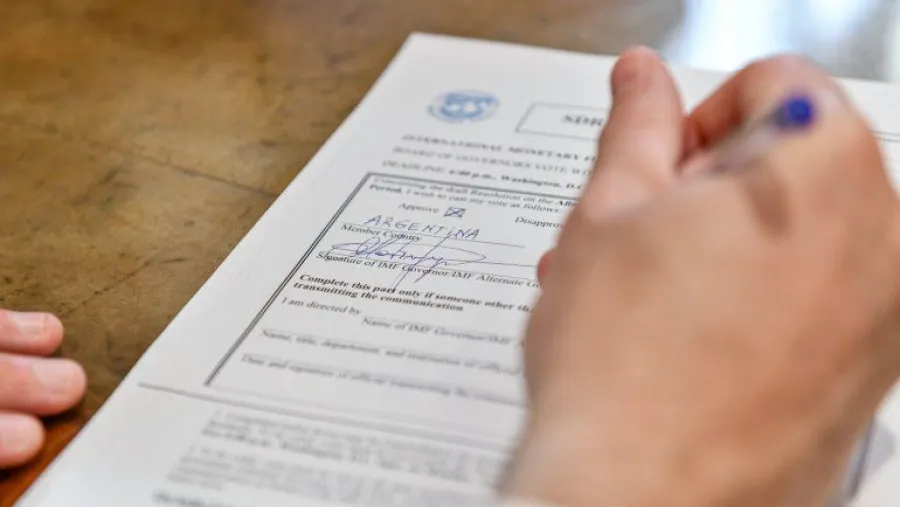 Argentina votó a favor de la nueva asignación de derechos de giro del FMI