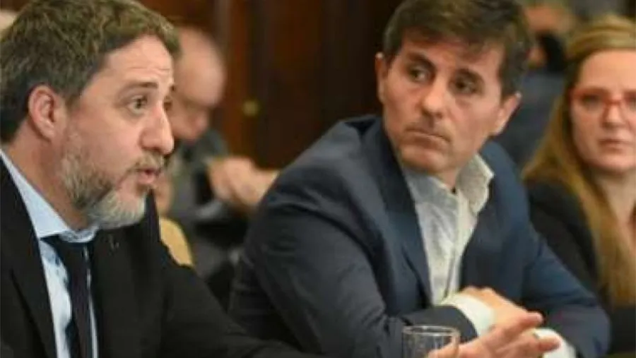 Los fiscales Luis Schiappa Pietra y Matías Edery.