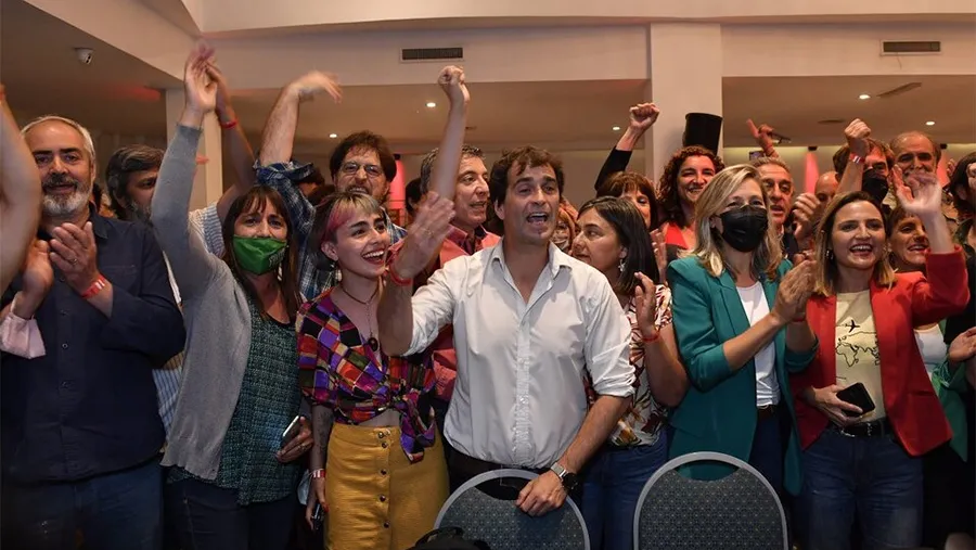 Los festejos en el FIT.