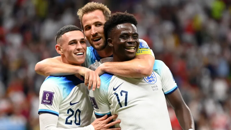 Con una goleada, Inglaterra se instaló entre los mejores ocho equipos del Mundial Con una goleada, Inglaterra se instaló entre los mejores ocho equipos del Mundial