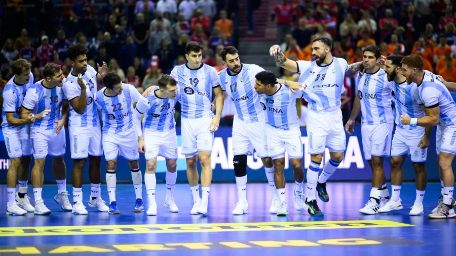 “Los Gladiadores” ganaron y avanzaron a la segunda ronda del Mundial de Handball