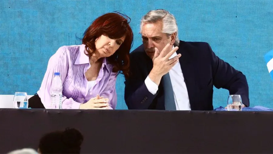 Alberto Fernández y Cristina Kirchner.