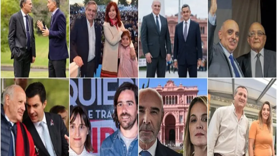 Las ocho fórmulas presidenciales que competirán en las PASO