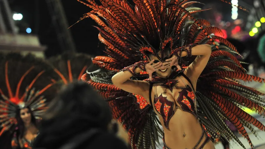 Hoy también hay Carnaval en Gualeguaychú (Foto Ricardo Santellán)
