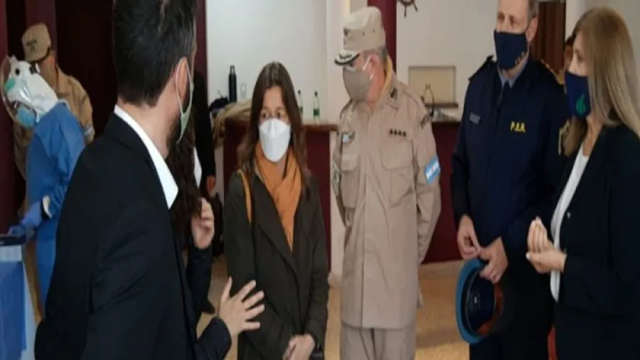 Frederic participó en La Histórica del testeo a personal de fuerzas federales