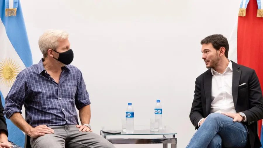 Gainza y Frigerio se mostraron juntos en Paraná