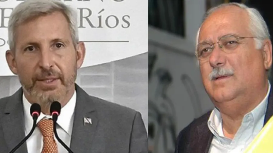 Rogelio Frigerio y Héctor Maya.