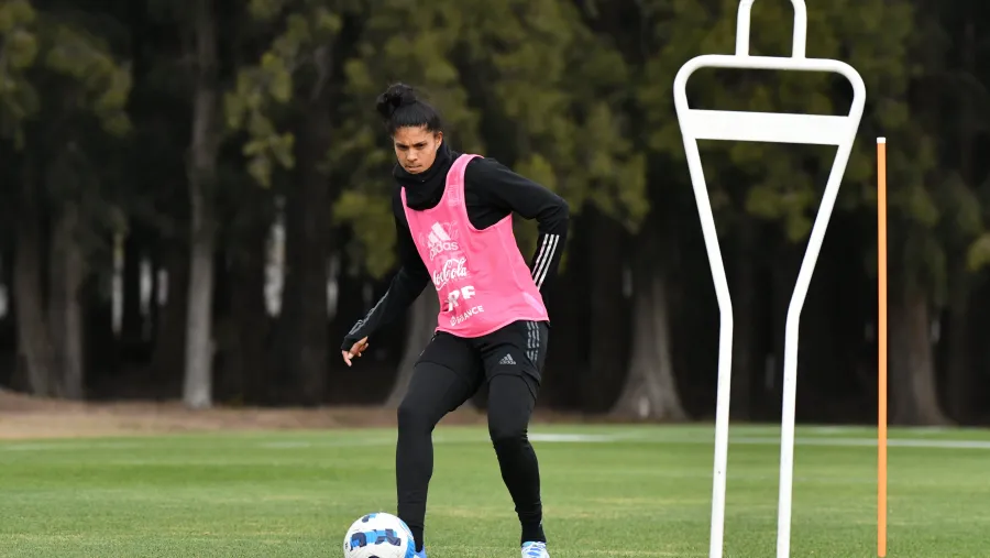 Con la entrerriana Soledad Jaimes, Argentina viajó para jugar la Copa América