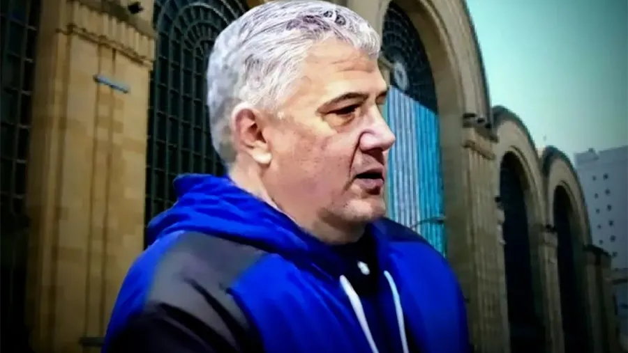 Gastón Tallone secuestrado en el barrio de Abasto. Gastón Tallone secuestrado en el barrio de Abasto.