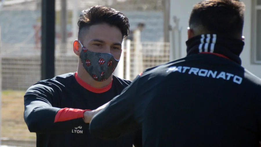 Lautaro Geminiani Con la vuelta de Geminiani, Patronato completó su cuarto día de prácticas
