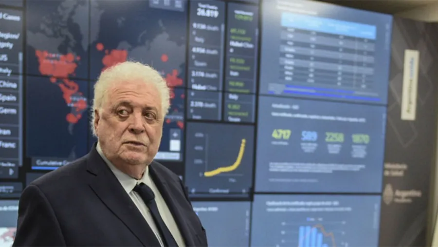 Ginés González García, ministro de Salud de la Nación.