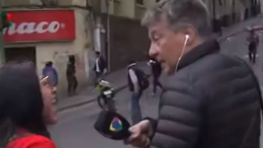 Rolando Graña agredido en Bolivia Rolando Graña agredido en Bolivia