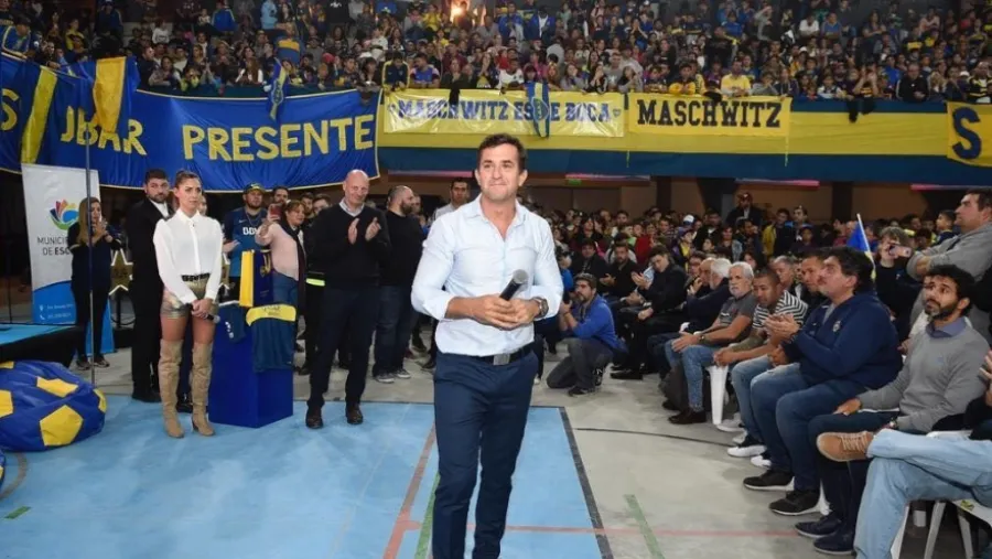 Christian Gribaudo “Me gustaría contarle cuál es mi proyecto a Pekerman”, señaló Gribaudo