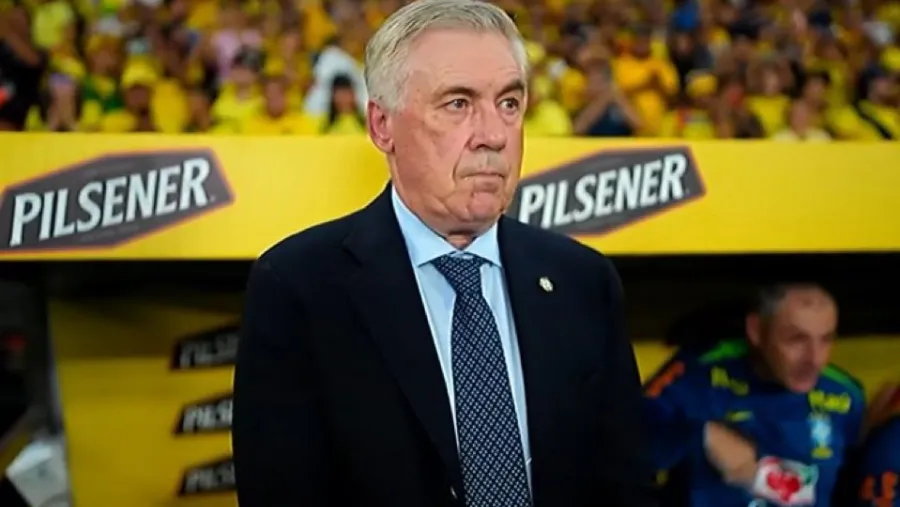 Con el debut de Carlo Ancelotti, Brasil empató sin goles en su visita a Ecuador Con el debut de Carlo Ancelotti, Brasil empató sin goles en su visita a Ecuador