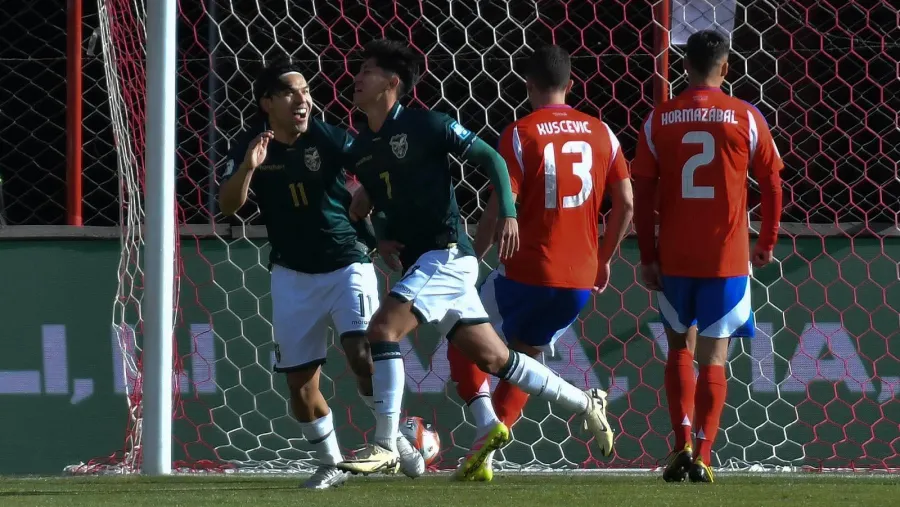 Bolivia venció a Chile y lo dejó sin Mundial por tercera edición consecutiva