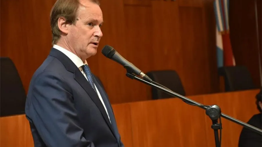 Imagen de archivo de Gustavo Bordet, en un acto en el Superior Tribunal de Justicia. Imagen de archivo de Gustavo Bordet, en un acto en el Superior Tribunal de Justicia.