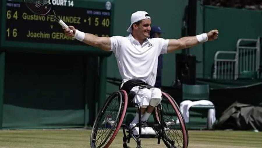 Tenis adaptado: Gustavo Fernández tuvo revancha y conquistó Wimbledon