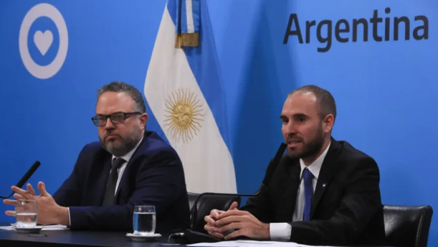 Martín Guzmán y Matías Kulfas