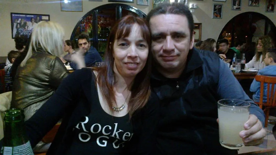 Cintia Almeira y Pablo Hernández