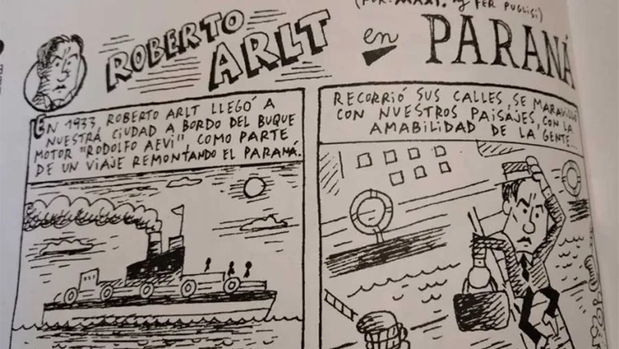 El sábado 28 se presentará la historieta Aranap de Maxi y Maio Sanguinetti. El sábado 28 se presentará la historieta Aranap de Maxi y Maio Sanguinetti.