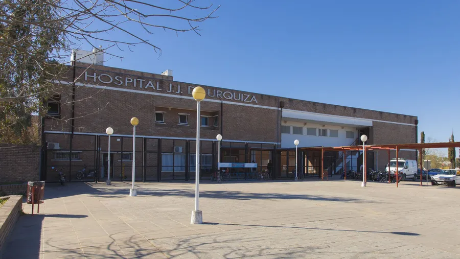 Una beba quedó internada por graves lesiones craneales en el Hospital Justo José de Urquiza. 