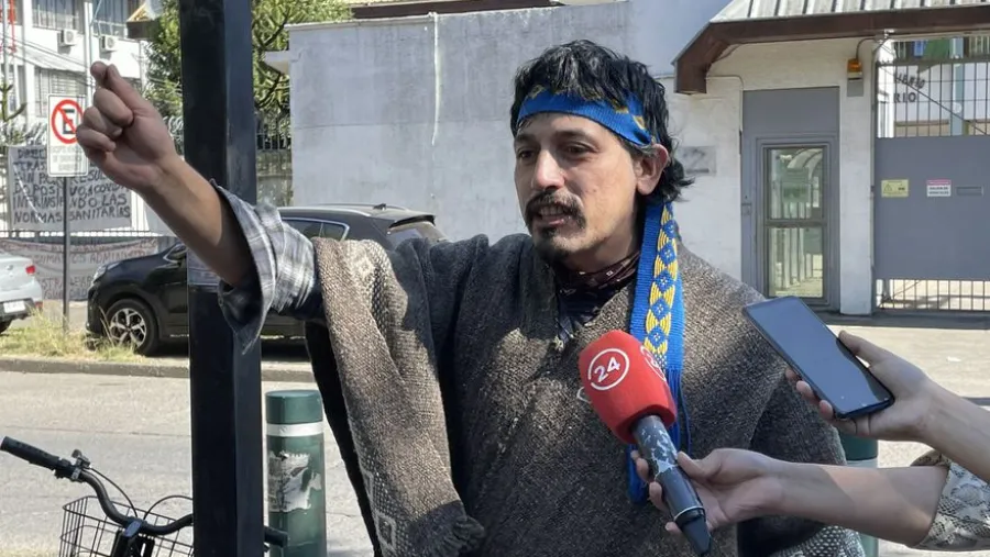 Jones Huala fue liberado tras la decisión judicial de Chile