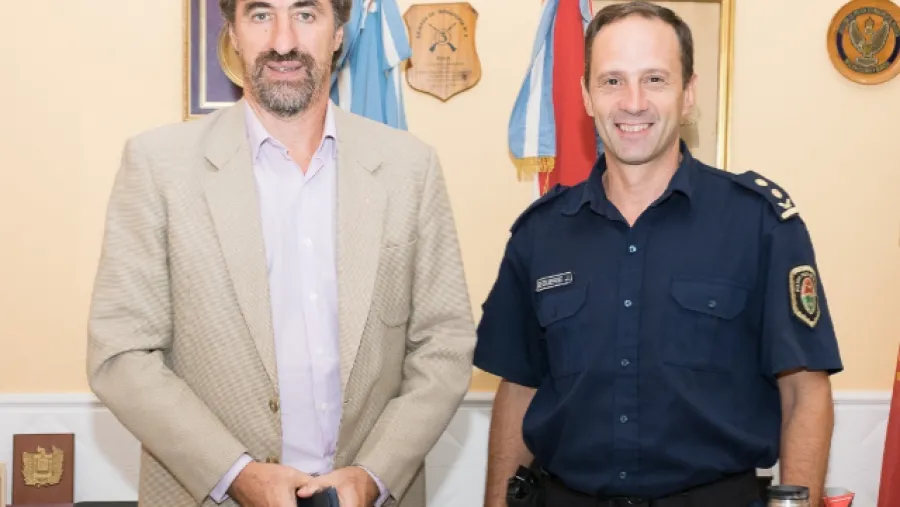 Giano se reunió con Beguerie para articular acciones sobre la seguridad en Concordia