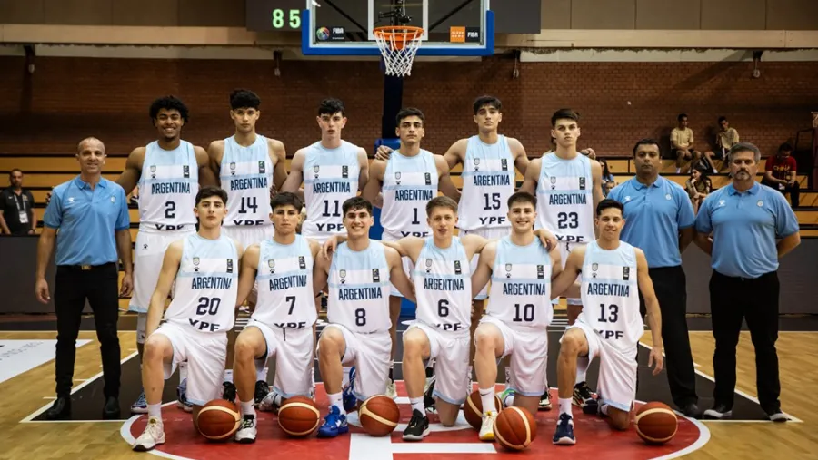 Con el entrerriano “Nacho” Respaud, Argentina se ubicó quinta en el Mundial U19 de Básquet
