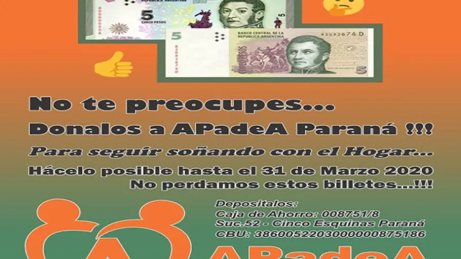 Apadea campaña solidaria por el Hogar propio