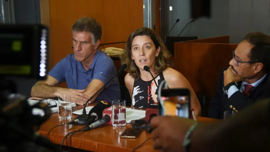 Leandro Dato, Cecilia Goyeneche, Jorge García (Foto: ANALISIS)