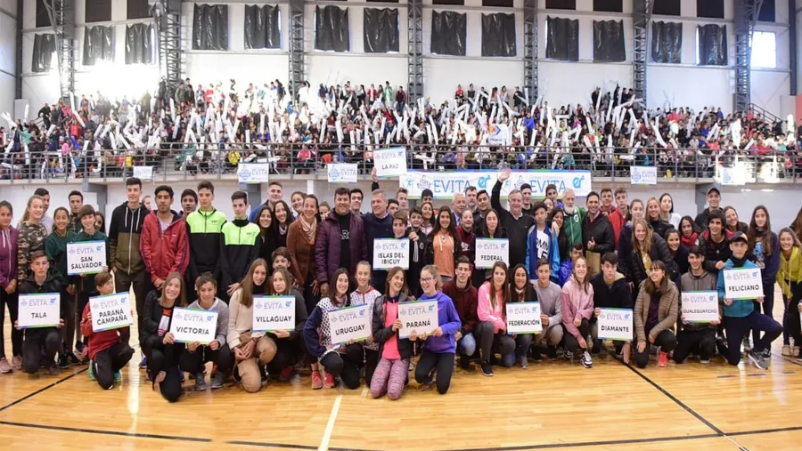 Inauguraron la final provincial del atletismo en los Juegos Evita