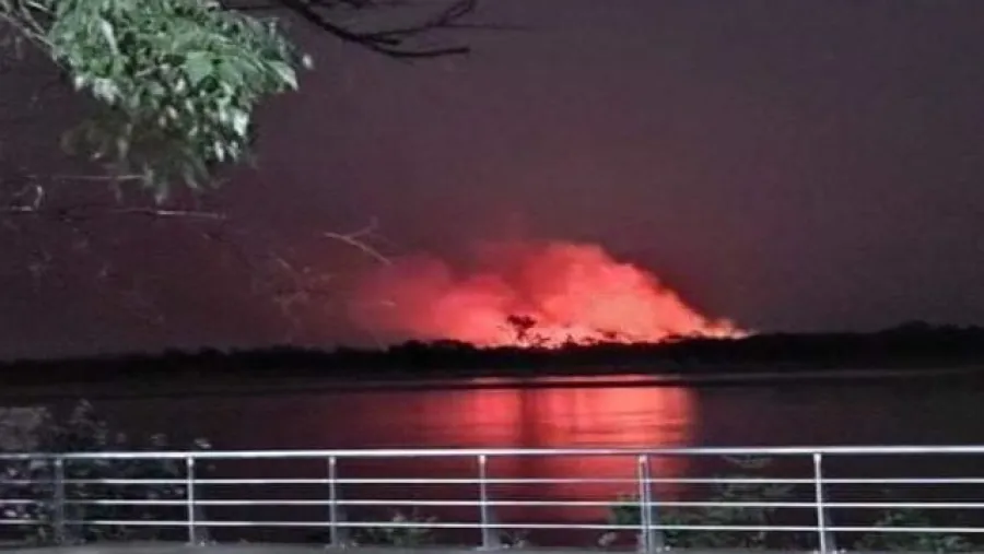 incendio Isla Puente
