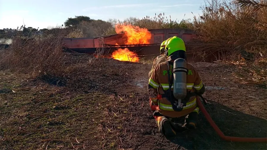 incendio pastizales Paraná