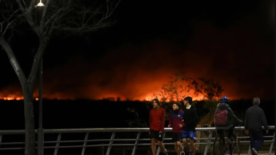 incendios islas Costanera de Rosario