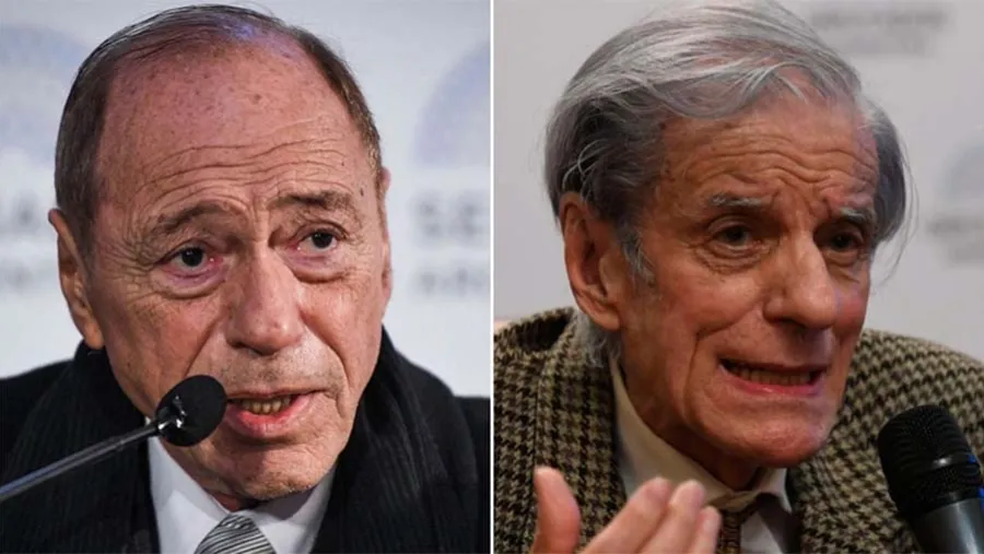 Eugenio Zaffaroni y Juan José Sebreli. Eugenio Zaffaroni y Juan José Sebreli.