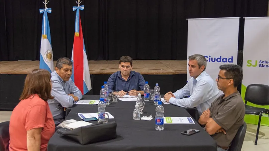 Los intendentes del Departamento Colón se reunieron para unificar acciones frente a la pandemia del coronavirus.