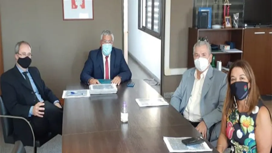 Autoridades de Iosper informaron a magistrados la situación de la prestadora de salud