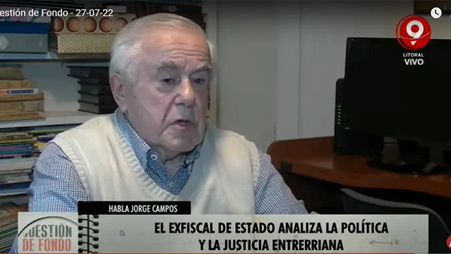 Jorge Campos: “Lamentablemente, hay gente que habla de las responsabilidades, pero no les gusta someterse al control de sus responsabilidades”.