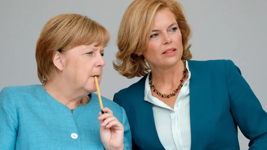 Klockner y Merkel
