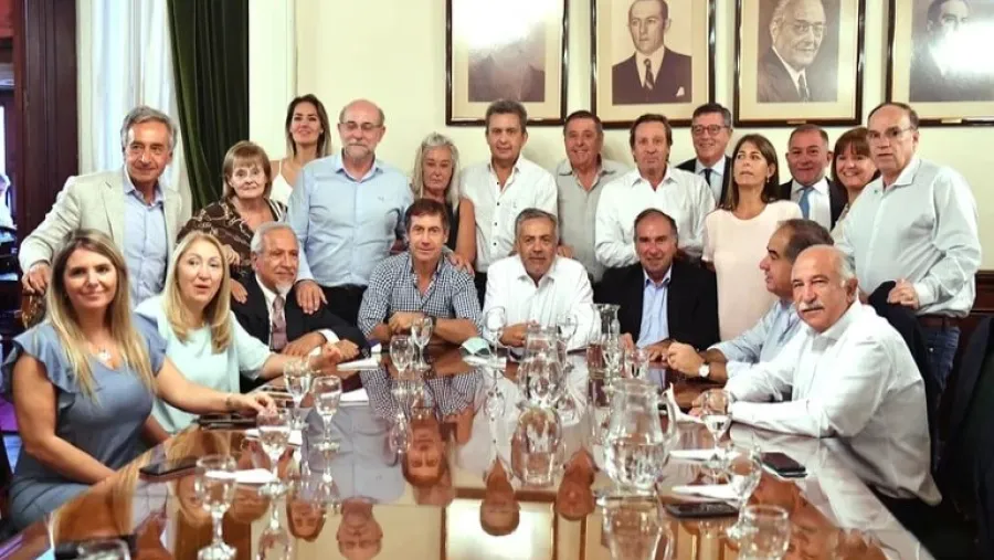 El bloque de senadores de Juntos por el Cambio El bloque de senadores de Juntos por el Cambio