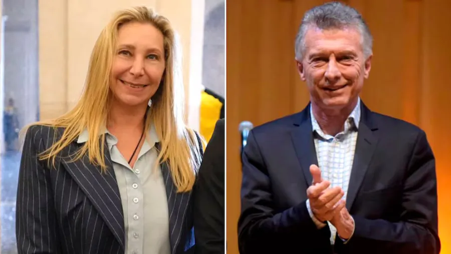 Karina Milei y Mauricio Macri, enfrentados. 