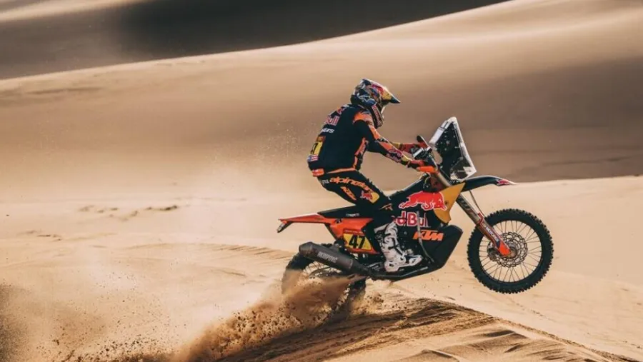 Kevin Benavides es nuevo líder de motos en el Rally Dakar 2023 Kevin Benavides es nuevo líder de motos en el Rally Dakar 2023